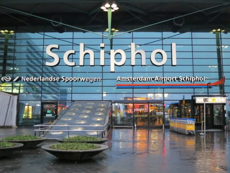 Arrival Schiphol Amsterdam